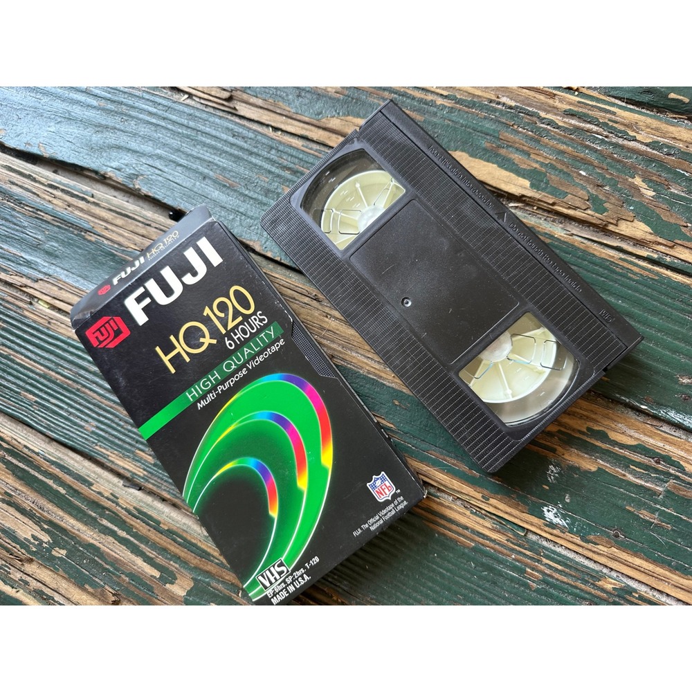Fuji HQ120 VHS Tape T-120 6 Hours Aviation Fun Flying Baja VFR Regulations A3532